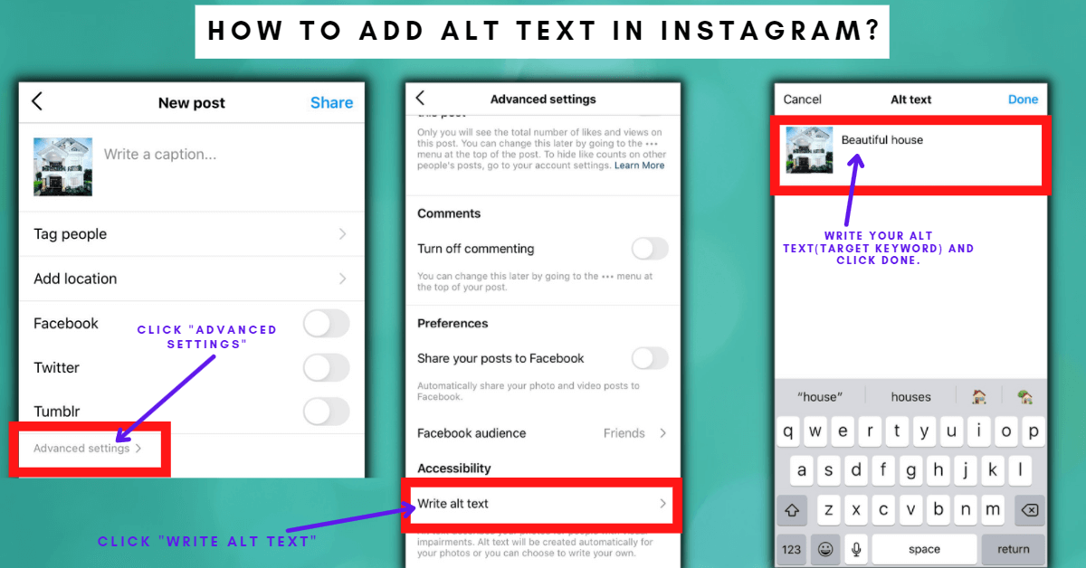 How to Add Alt Text in Instagram Instagram seo tips