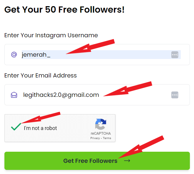 Viralyft 50 Free Instagram Followers