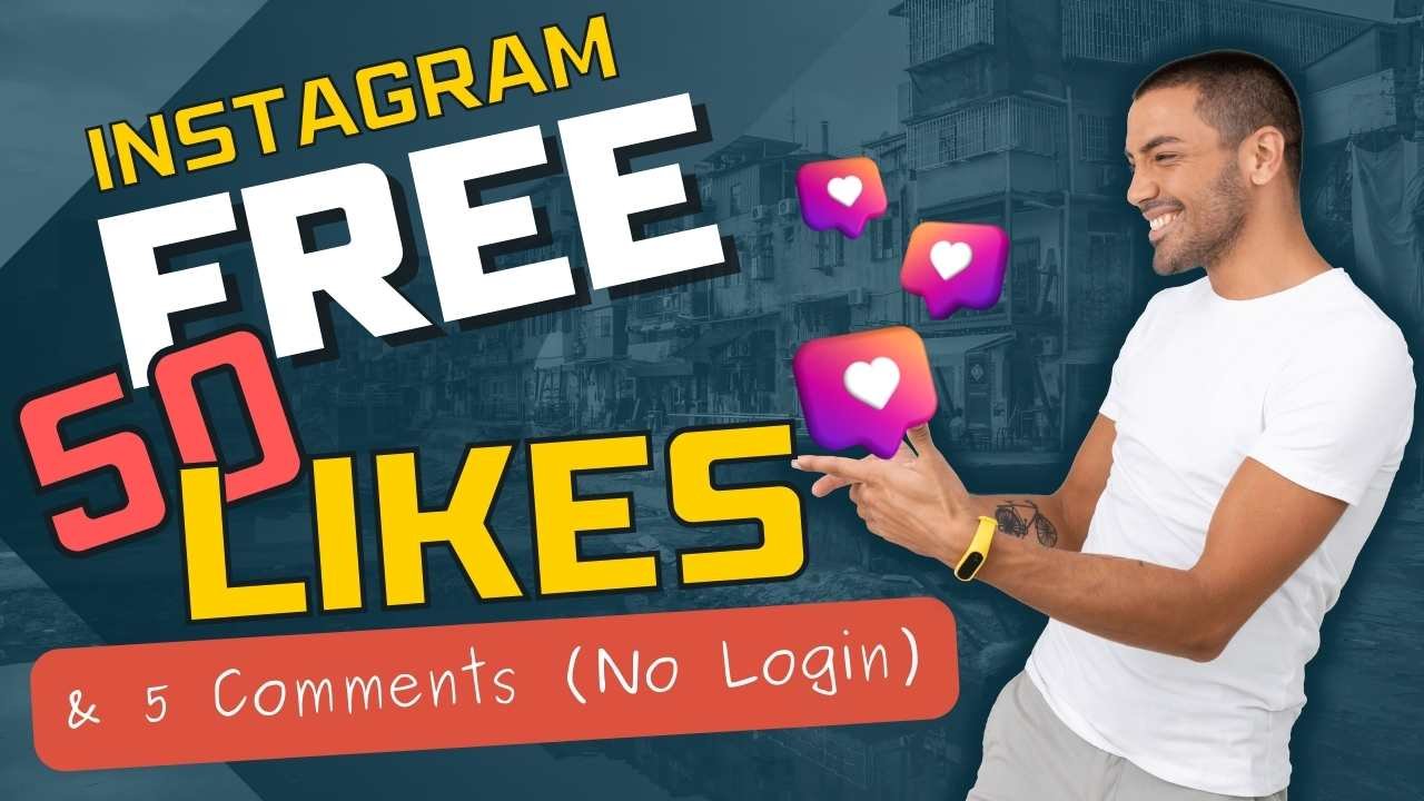 Igcomment 50 Free Instagram Likes and 5 Free Comments Trial