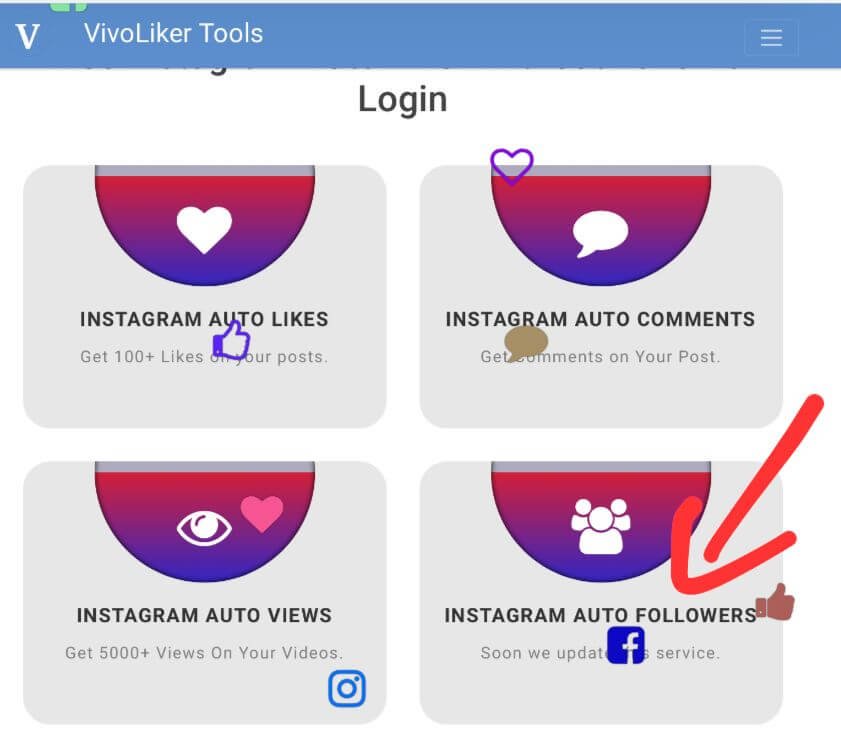 vivoliker tools instagram followers likes views